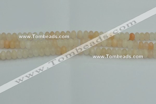 CRB2815 15.5 inches 4*6mm rondelle pink aventurine beads