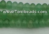 CRB2820 15.5 inches 4*6mm rondelle green aventurine beads