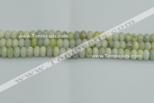 CRB2827 15.5 inches 6*10mm rondelle jade beads wholesale