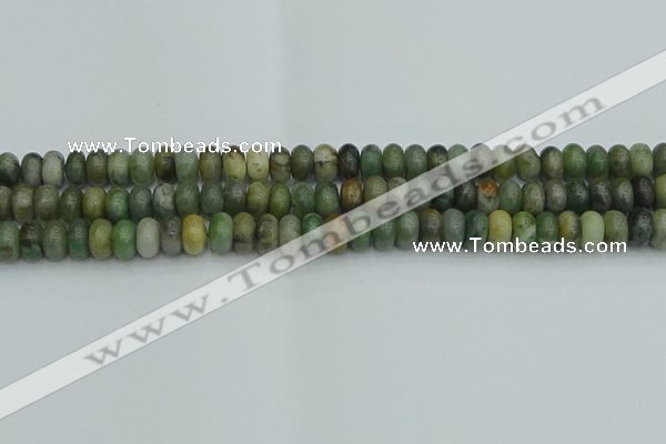 CRB2831 15.5 inches 5*8mm rondelle jade gemstone beads