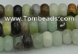 CRB2875 15.5 inches 4*6mm rondelle amazonite beads wholesale