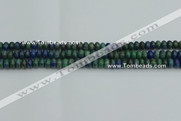 CRB2890 15.5 inches 4*6mm rondelle chrysocolla beads wholesale