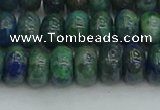 CRB2892 15.5 inches 6*10mm rondelle chrysocolla beads wholesale