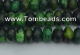 CRB2895 15.5 inches 4*6mm rondelle chrysocolla beads wholesale