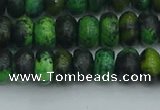 CRB2896 15.5 inches 5*8mm rondelle chrysocolla beads wholesale