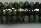 CRB2900 15.5 inches 4*6mm rondelle African turquoise beads