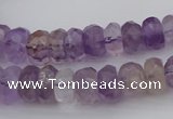 CRB301 15.5 inches 5*8mm - 10*14mm faceted rondelle ametrine beads