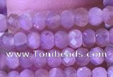 CRB3107 15.5 inches 2*3mm faceted rondelle tiny moonstone beads