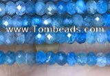 CRB3118 15.5 inches 2*3mm faceted rondelle tiny apatite beads