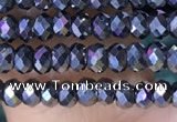 CRB3131 15.5 inches 2*3mm faceted rondelle tiny terahertz beads