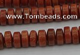 CRB421 15.5 inches 5*8mm rondelle goldstone beads wholesale