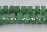 CRB473 15.5 inches 6*10mm tyre green aventurine beads wholesale