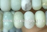 CRB5070 15.5 inches 5*8mm rondelle matte amazonite beads wholesale