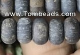 CRB5077 15.5 inches 5*8mm rondelle matte bronzite beads wholesale