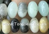 CRB5315 15.5 inches 4*6mm rondelle amazonite beads wholesale