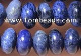 CRB5319 15.5 inches 4*6mm rondelle blue dumortierite beads