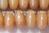 CRB5330 15.5 inches 5*8mm rondelle red aventurine beads