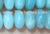 CRB5332 15.5 inches 5*8mm rondelle Chinese amazonite beads