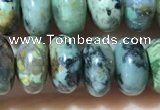 CRB5348 15.5 inches 5*8mm rondelle African turquoise beads