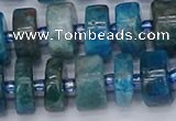 CRB539 15.5 inches 7*14mm tyre apatite gemstone beads wholesale