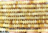 CRB5423 15 inches 2.5*4mm rondelle yellow aventurine jade beads