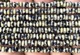 CRB5451 15 inches 2.5*4mm rondelle dalmatian jasper beads