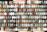 CRB5453 15 inches 2.5*4mm rondelle blood jasper beads wholesale