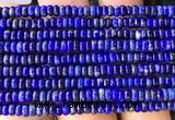 CRB5481 15 inches 2.5*4mm rondelle lapis lazuli beads wholesale