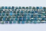 CRB5600 15.5 inches 5mm - 6mm faceted tyre apatite beads