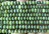 CRB6130 15 inches 4*6mm faceted rondelle China jade beads
