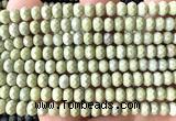 CRB6134 15 inches 4*6mm faceted rondelle Alashan jasper beads