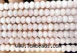 CRB6200 15 inches 5*8mm faceted rondelle rose quartz beads