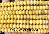 CRB6235 15 inches 5*8mm faceted rondelle yellow candy jade beads
