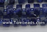 CRB639 15.5 inches 6*10mm tyre sodalite gemstone beads