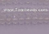 CRB709 15.5 inches 3*4mm faceted rondelle white crystal beads