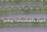 CRB723 15.5 inches 2.5*4mm faceted rondelle prehnite gemstone beads