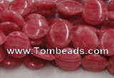 CRC10 16 inches 10mm coin rhodochrosite gemstone beads wholesale