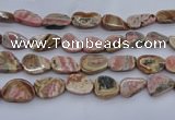 CRC1016 15.5 inches 12*16mm - 18*30mm freeform rhodochrosite beads