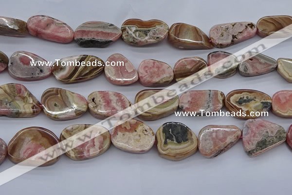 CRC1016 15.5 inches 12*16mm - 18*30mm freeform rhodochrosite beads