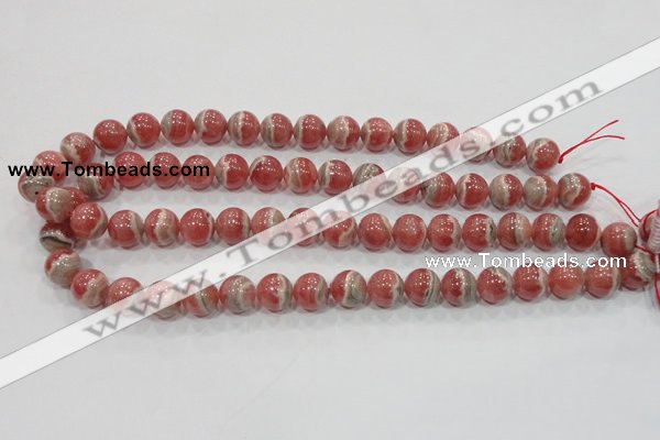 CRC103 15.5 inches 12mm round natural argentina rhodochrosite beads