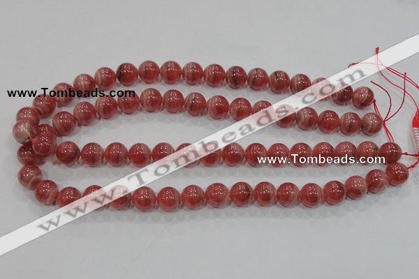 CRC104 15.5 inches 12mm round natural argentina rhodochrosite beads