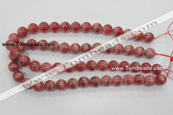 CRC105 15.5 inches 14mm round natural argentina rhodochrosite beads