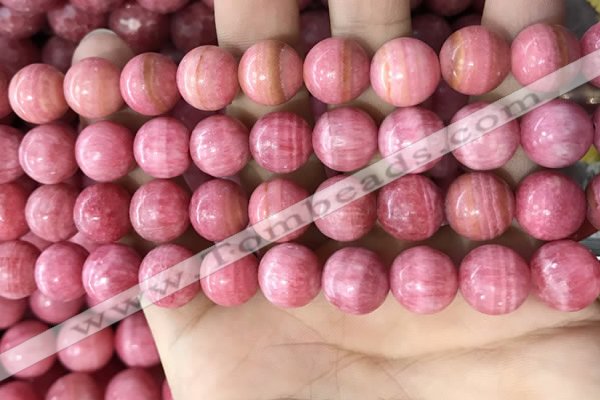 CRC1051 15.5 inches 12mm round rhodochrosite beads wholesale