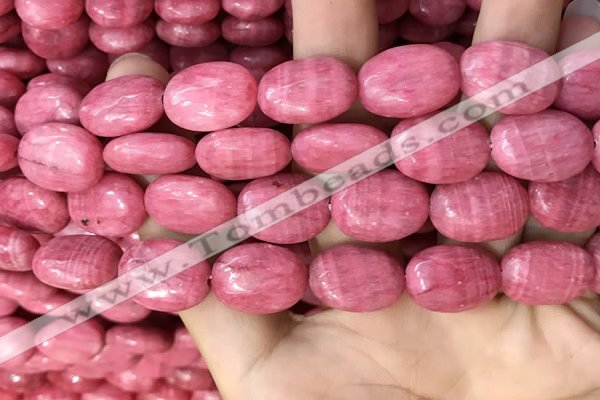 CRC1063 15.5 inches 13*18mm oval rhodochrosite beads wholesale