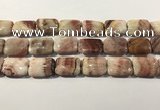 CRC1101 15.5 inches 18*25mm rectangle rhodochrosite beads