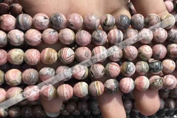 CRC1151 15.5 inches 9mm round rhodochrosite gemstone beads