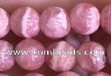 CRC1159 15.5 inches 6mm round rhodochrosite gemstone beads