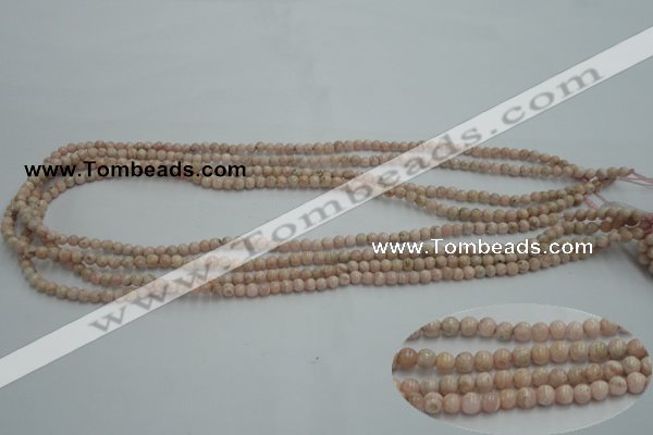 CRC150 15.5 inches 3.5mm round Argentina rhodochrosite beads