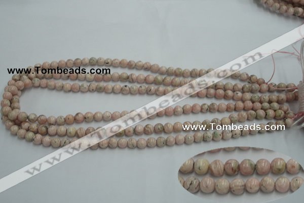 CRC151 15.5 inches 5.5mm round Argentina rhodochrosite beads