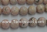 CRC153 15.5 inches 10mm round Argentina rhodochrosite beads